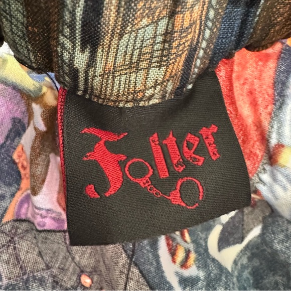 ModCloth Folter Halloween Skirt Werewolf Witch Frankenstein Skirt XL DarkWave - Picture 7 of 12